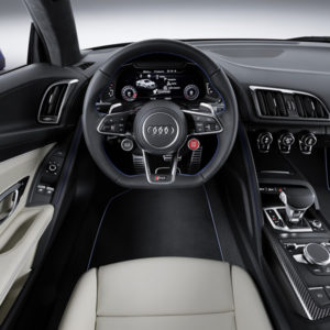 Neue Audi R8 Interieur: Sportliche Speerspitze noch schärfer